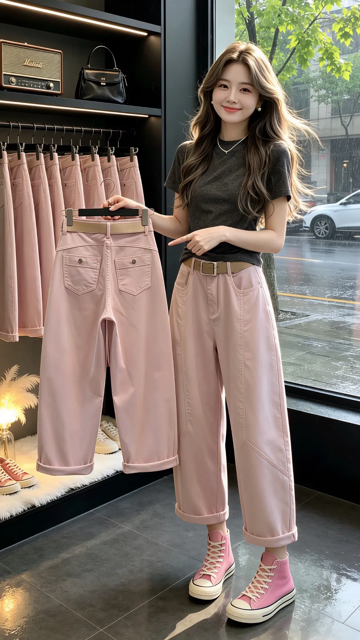 百搭神裤人手一条 一条牛仔裤搞定一周穿搭 梨型身材必入牛仔裤 这才是女...