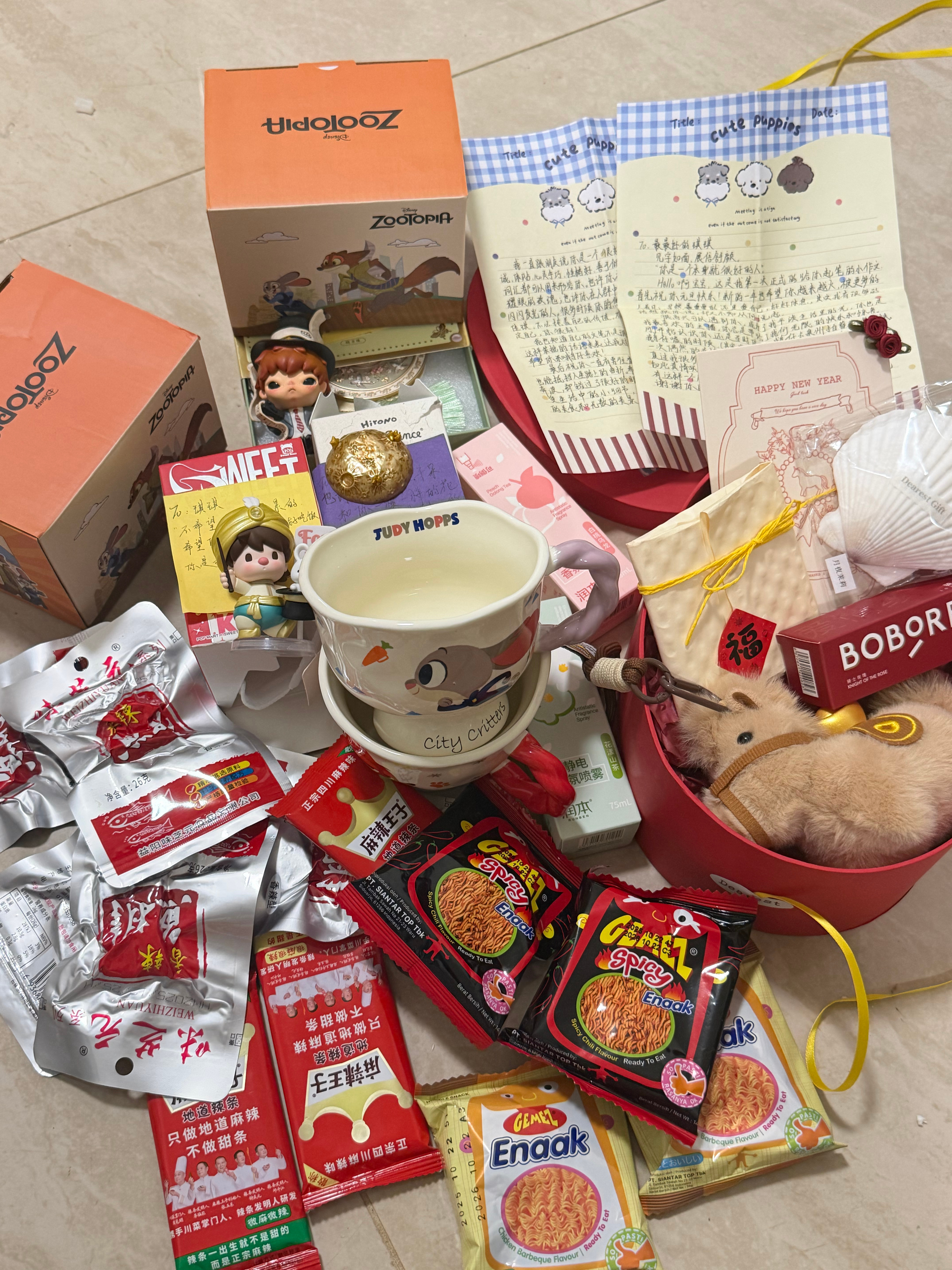 超级超级喜欢啊啊啊啊！谢谢宝宝送礼物给我和鹅仔这是我 2026 年收到的第一个礼