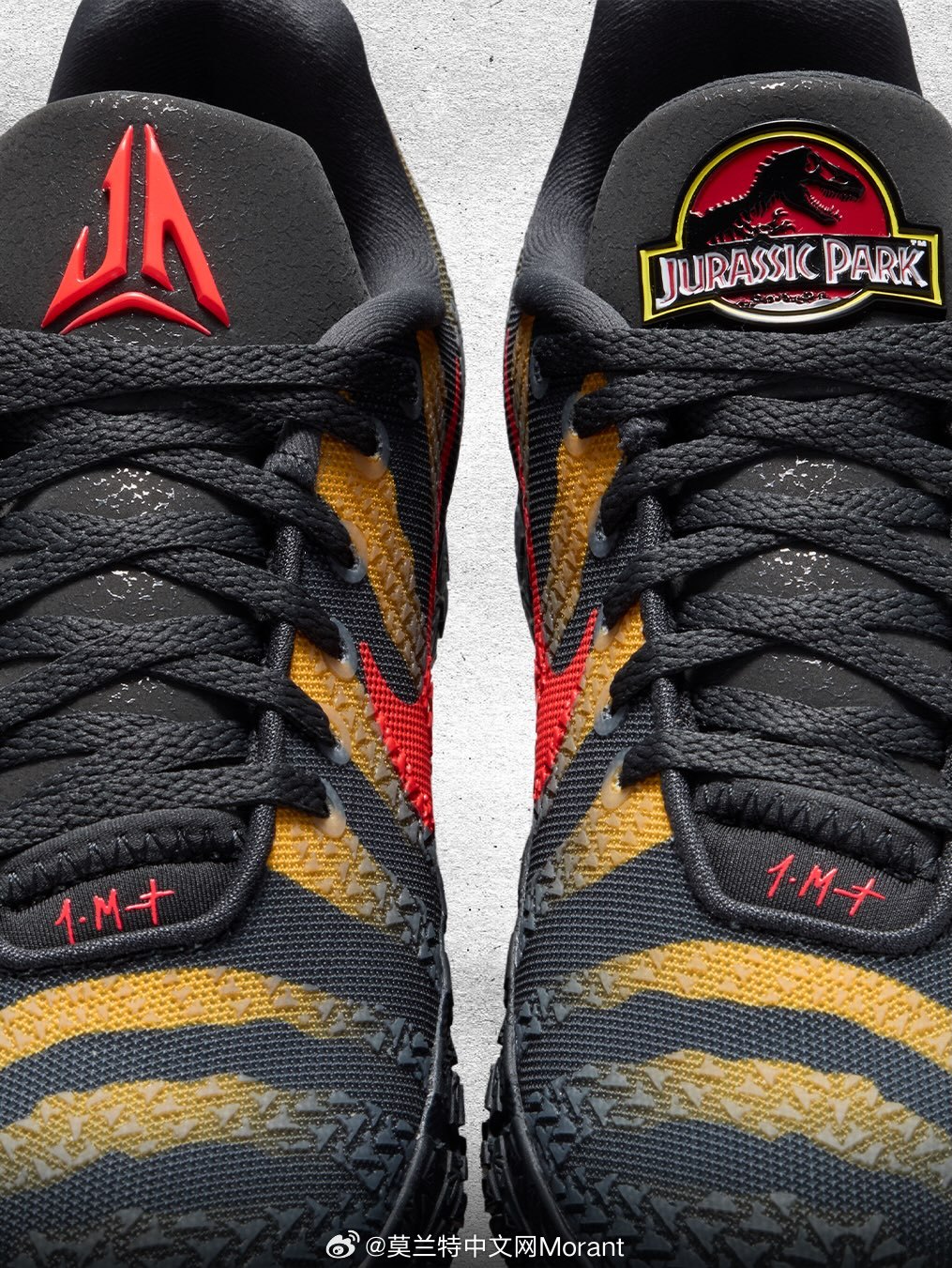 JURASSIC PARK X NIKE JA 3 "ANTHRACITE"莫兰