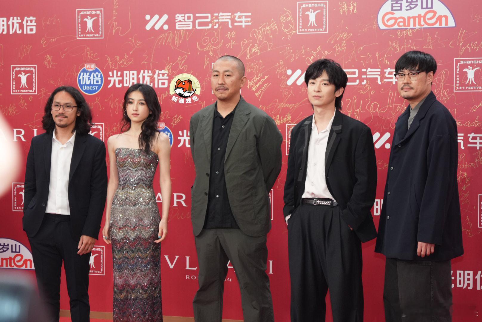 亚洲新人评委 董子健 张子枫 冲冲冲上海电影节红毯 ​​​上影节红毯 ​​​