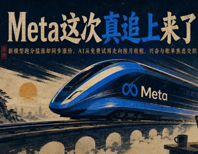 Meta这次真追上来了，但先追上的是我的账单
