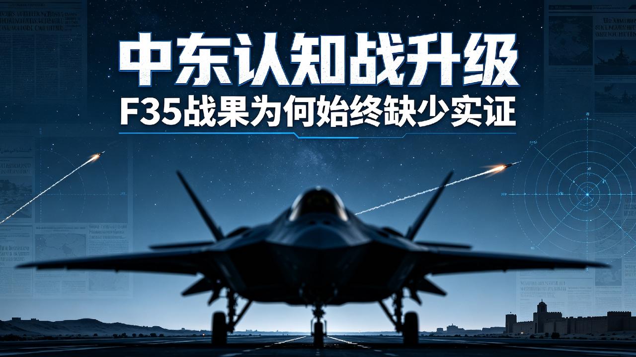 中东顶级认知战！伊朗数十架F35战果成世界级谜团

中东局势的真相往往隐藏在双方