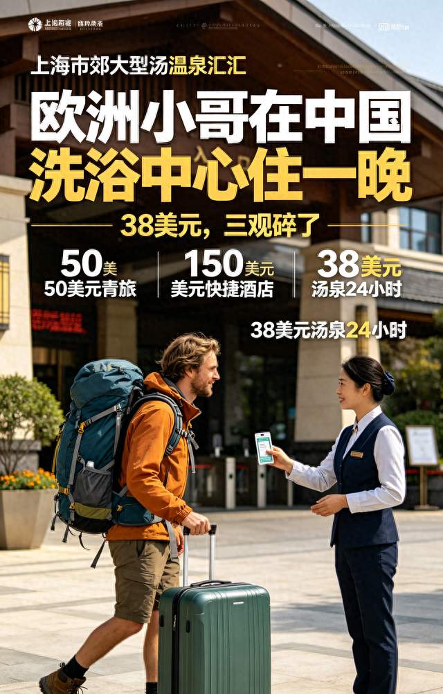 欧洲小哥在中国洗浴中心住一晚，38美元，三观碎了