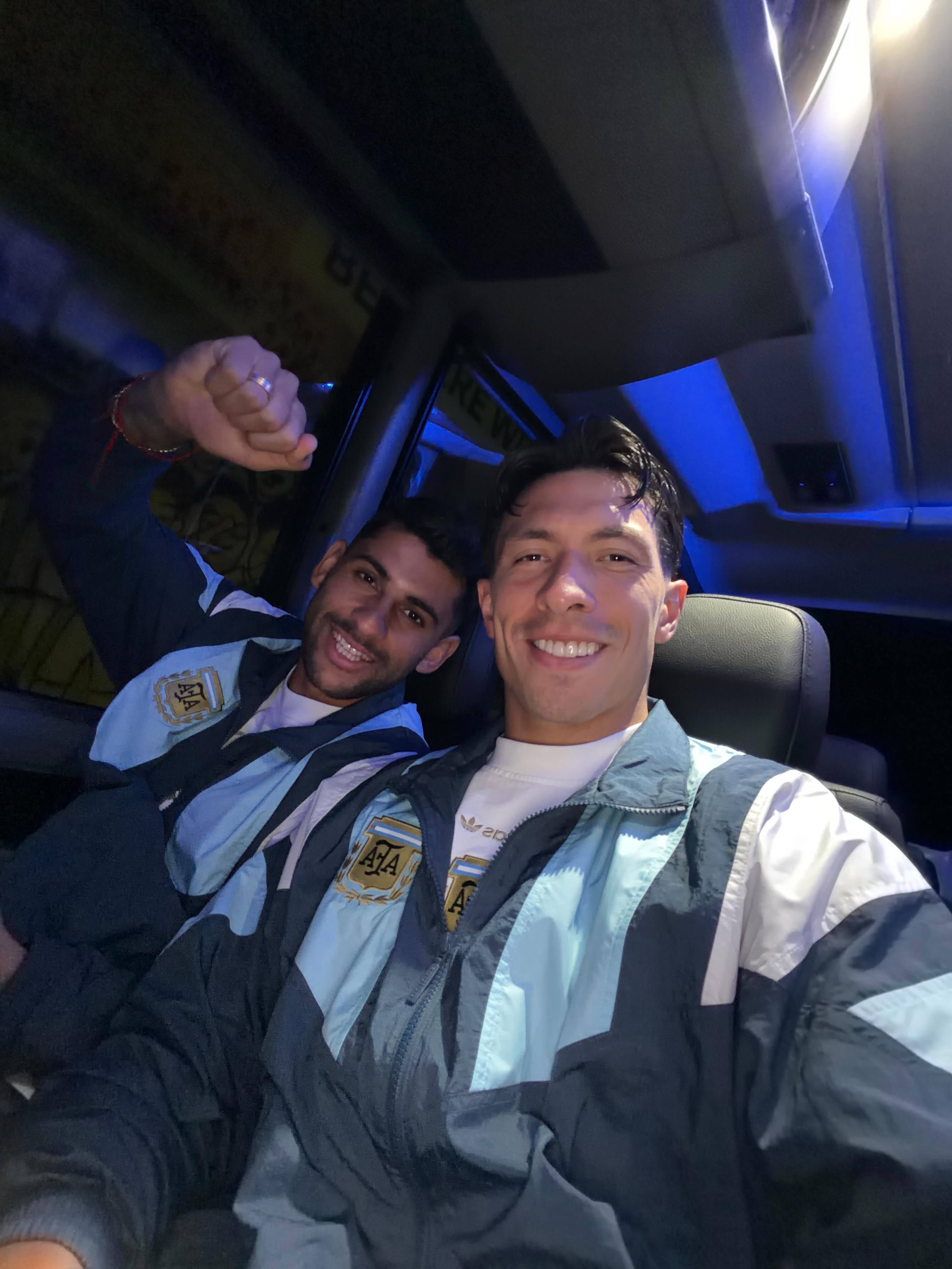 Licha更新ins：又向前迈进了一步 🇦🇷💙我们齐心协力奋战，最终取得了