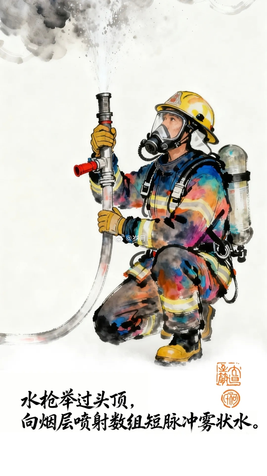 轰燃、看不会下雨。 