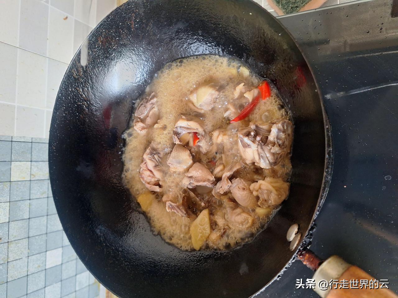 周末在家做鸡，很惬意的