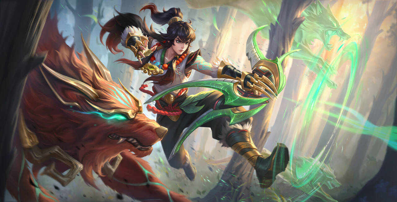 苍「苍林狼骑」高清无字版海报一览。 