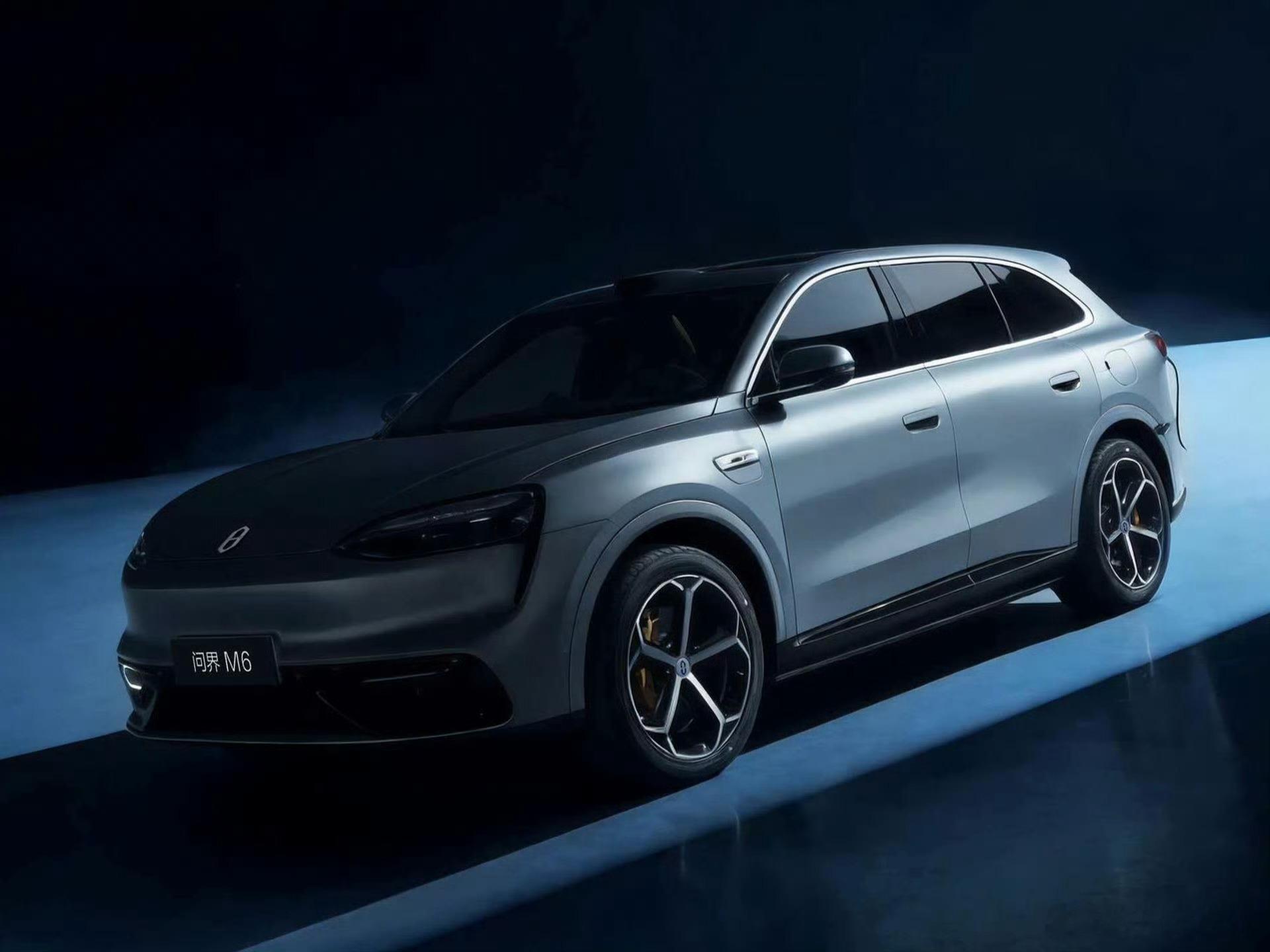 问界M6冰雪测试曝光问界M6或将成为下一个爆款好家伙！问界M6，就这么水灵灵的曝