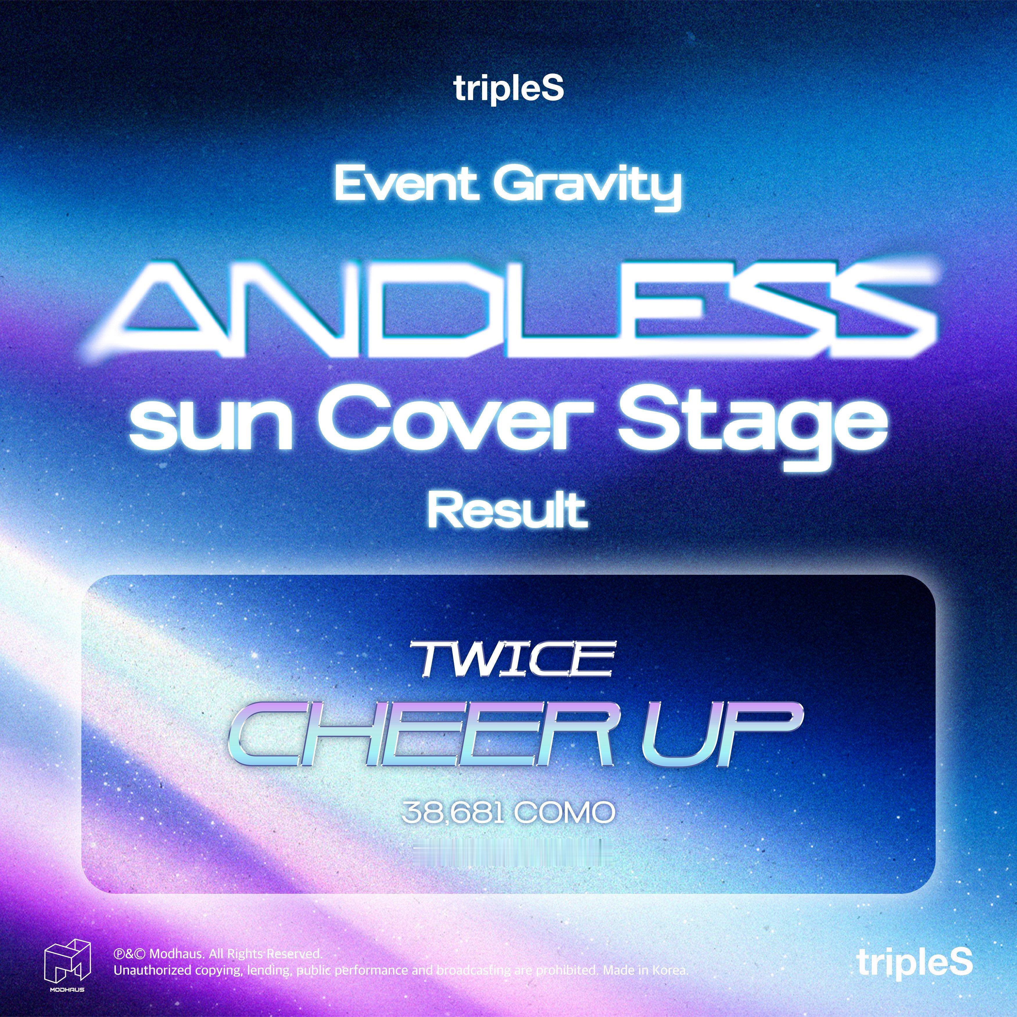 tripleSEvent Gravity  <ANDLESS> msnz Cov