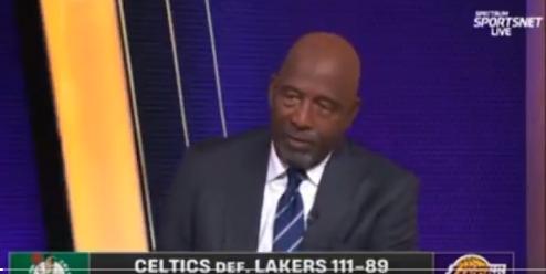 詹姆斯-沃西痛批输给凯尔特人的湖人队。
 “湖人队毫无斗志，太弱了。而且是在主场