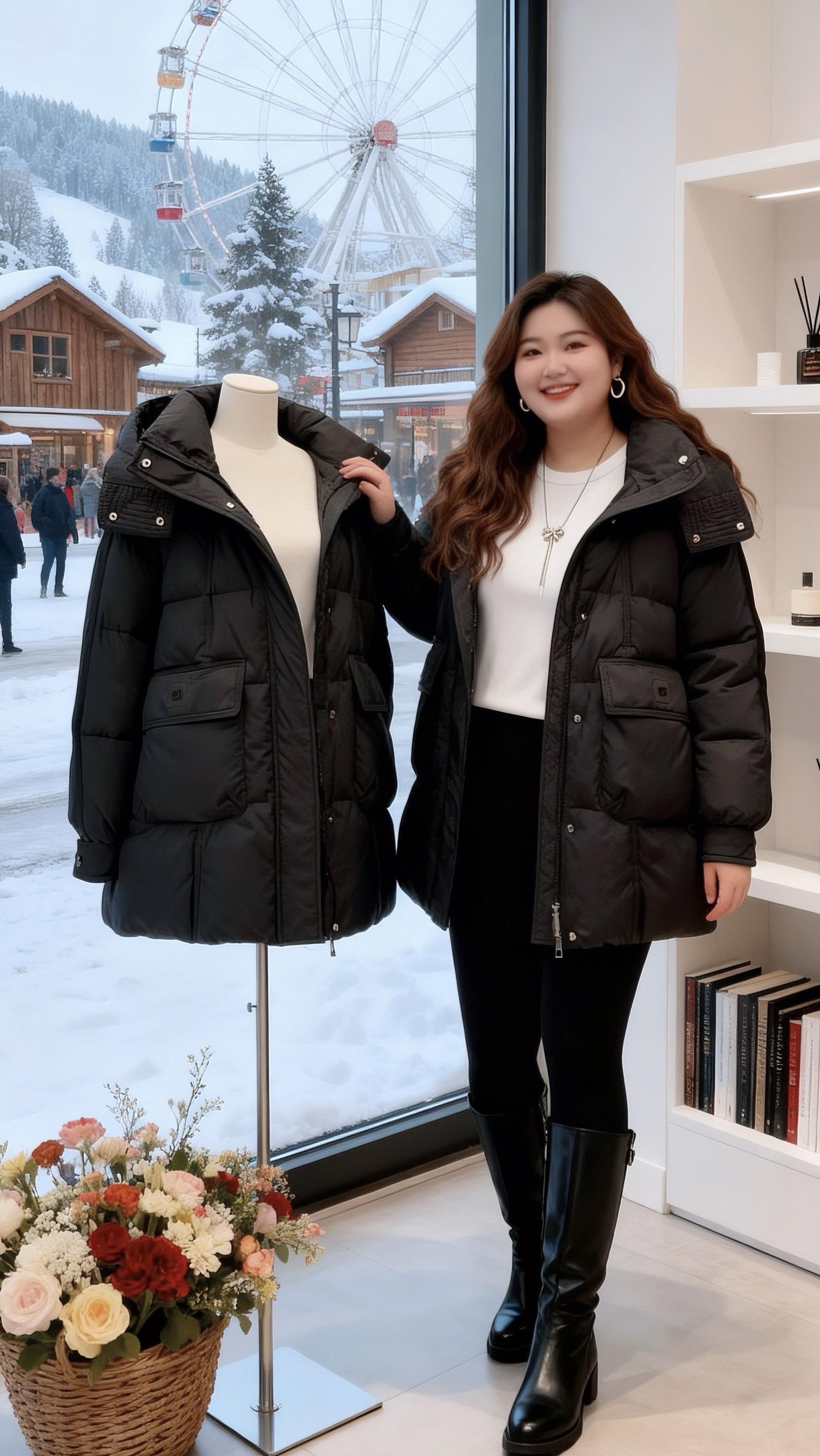 保暖又好看胖妹妹的冬季有效穿搭年底微胖女生体面穿搭冬季穿搭我的初雪穿搭准备好啦