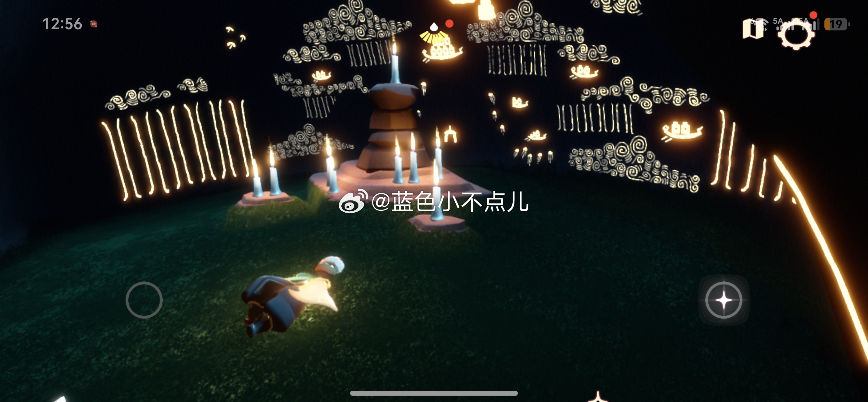心情不好的时候就会光遇发呆，真的很治愈 