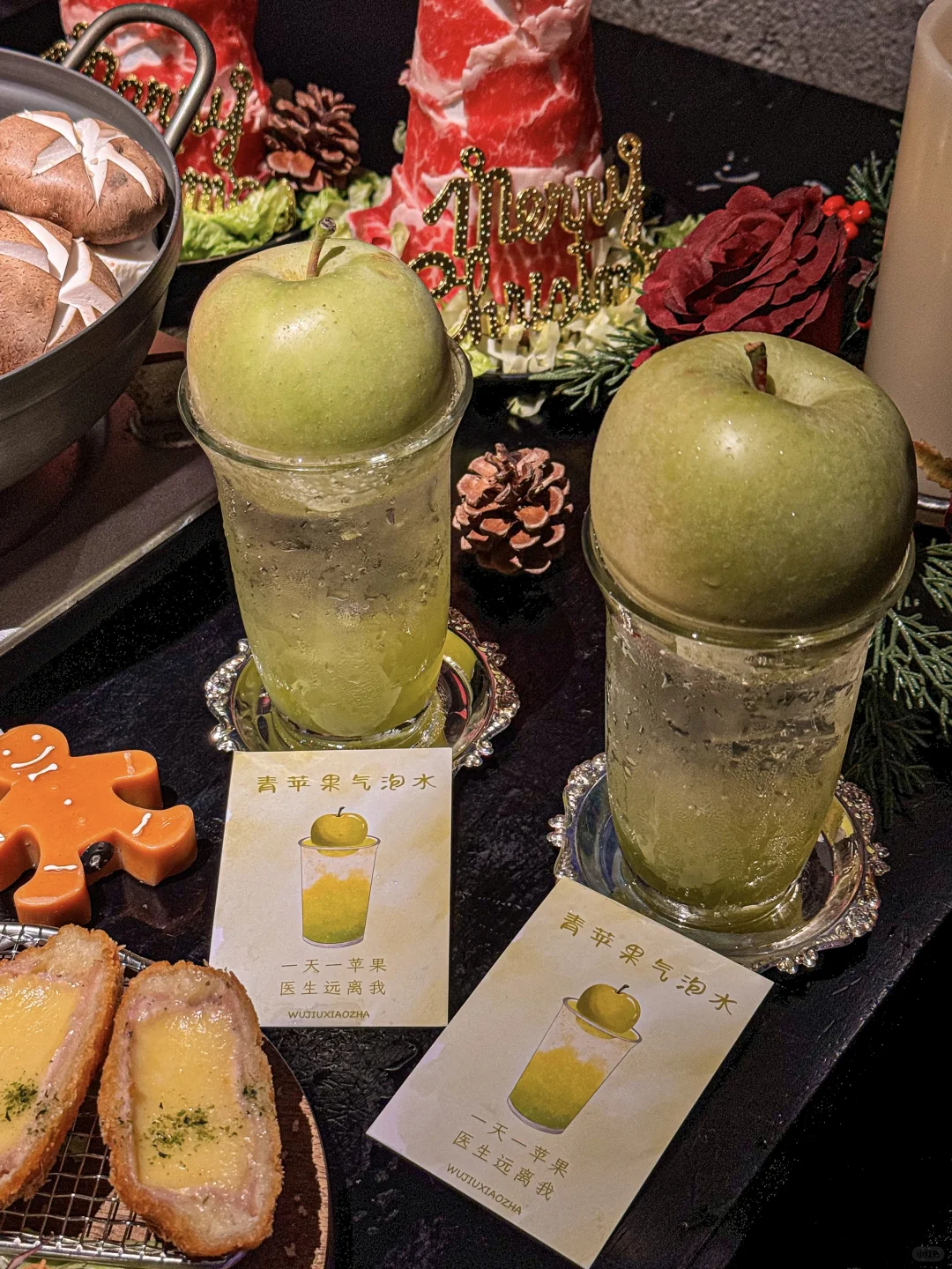 中山也有啦！！圣诞漂亮酒🎄🍎
