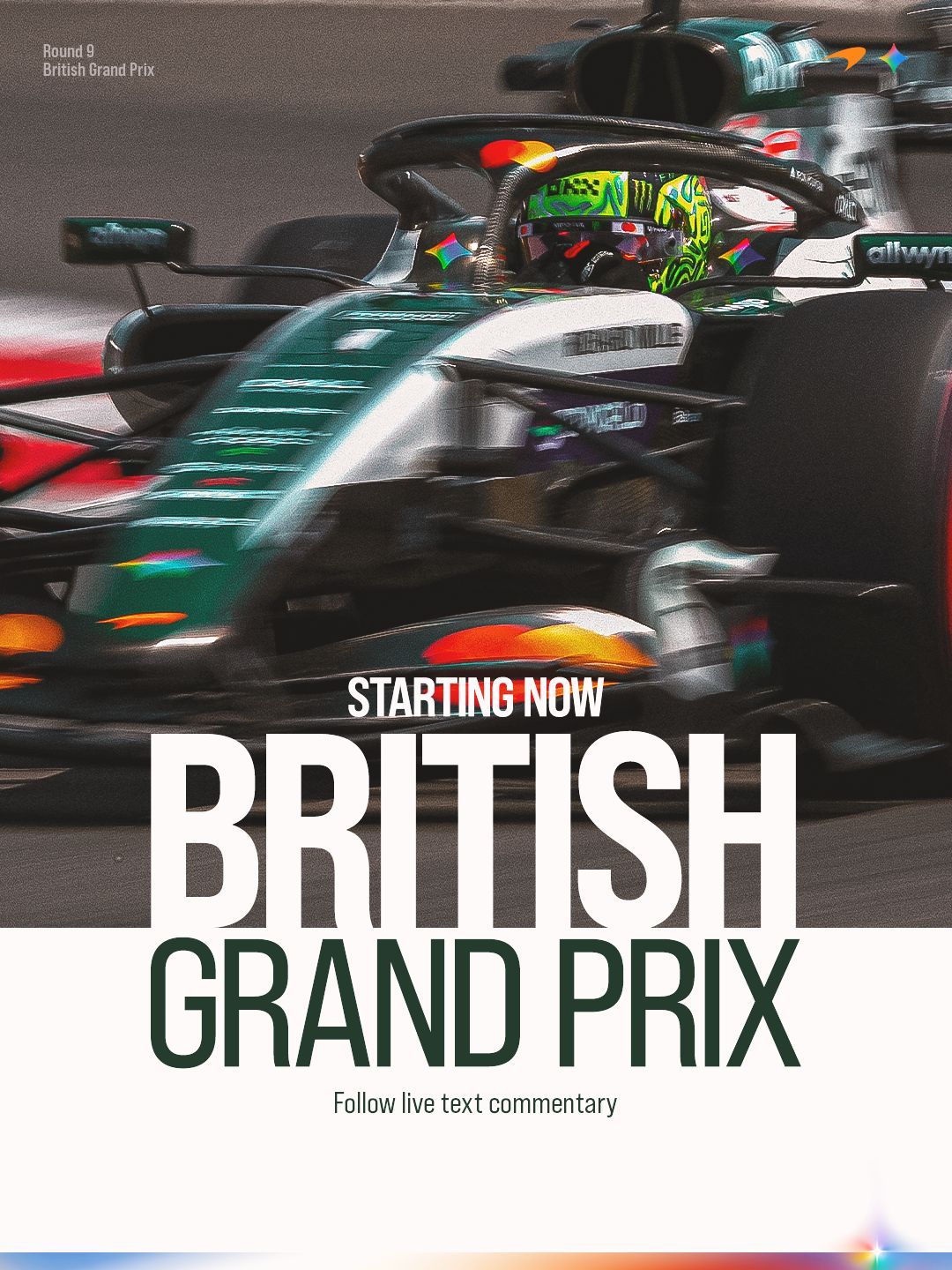 Lap 10/52兰多 🇬🇧 P7奥斯卡 🇦🇺 P21McLaren｜2