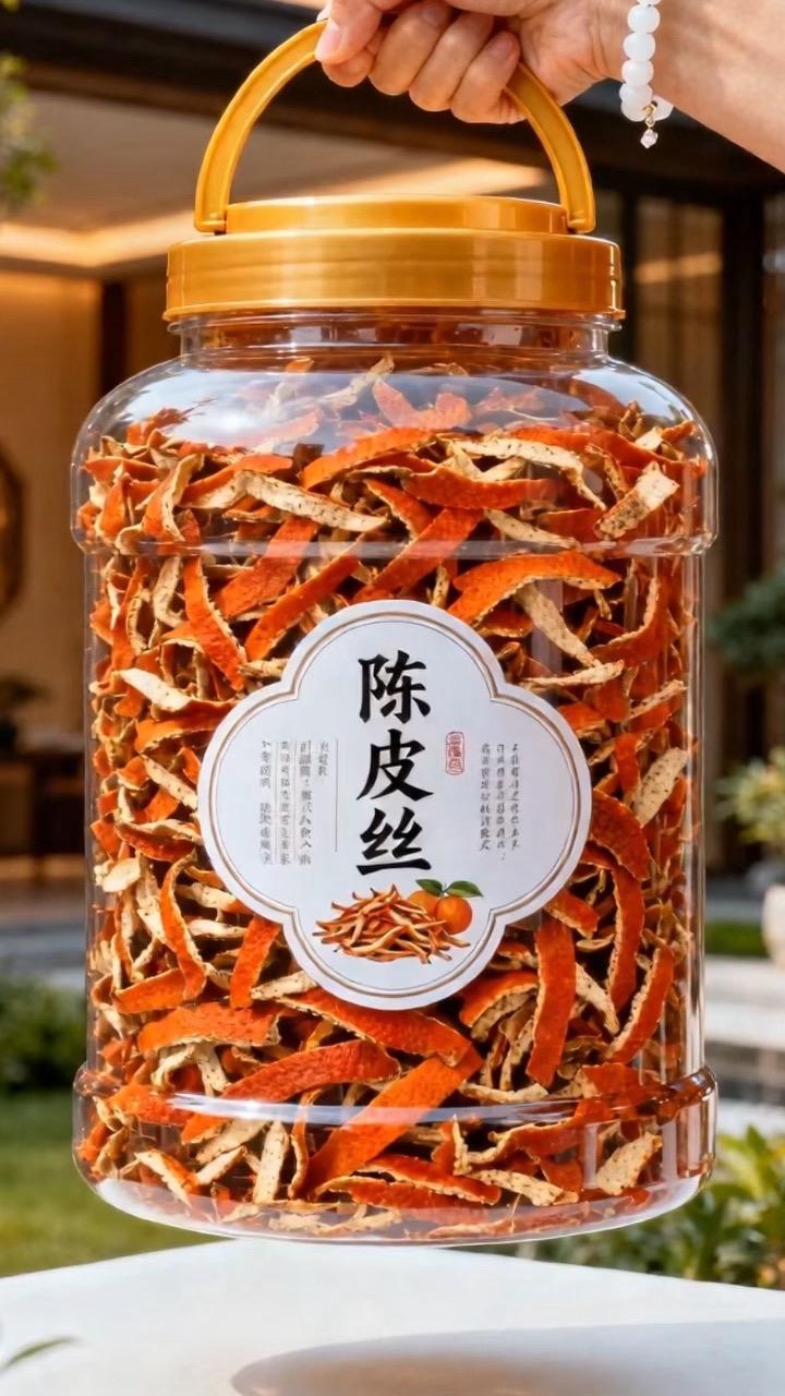 实用性满满的干货陈皮来种草啦✨ 品质靠谱的橘子皮干，不光可以日常冲泡茶...
