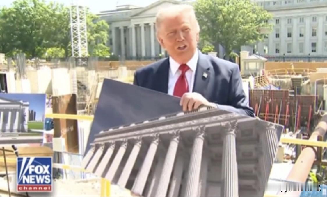 特朗普心心念念要建设的白宫宴会厅，做出了渲染图，是在特朗普访问中国回去之后做出来