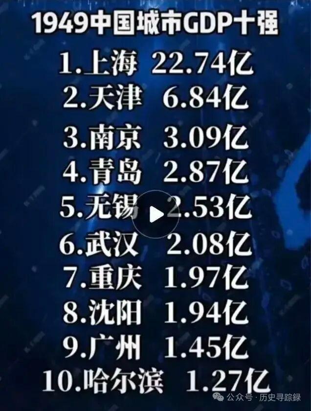 看看青岛49年在全国的经济地位，所以，民国时期是中央特别市当之无愧