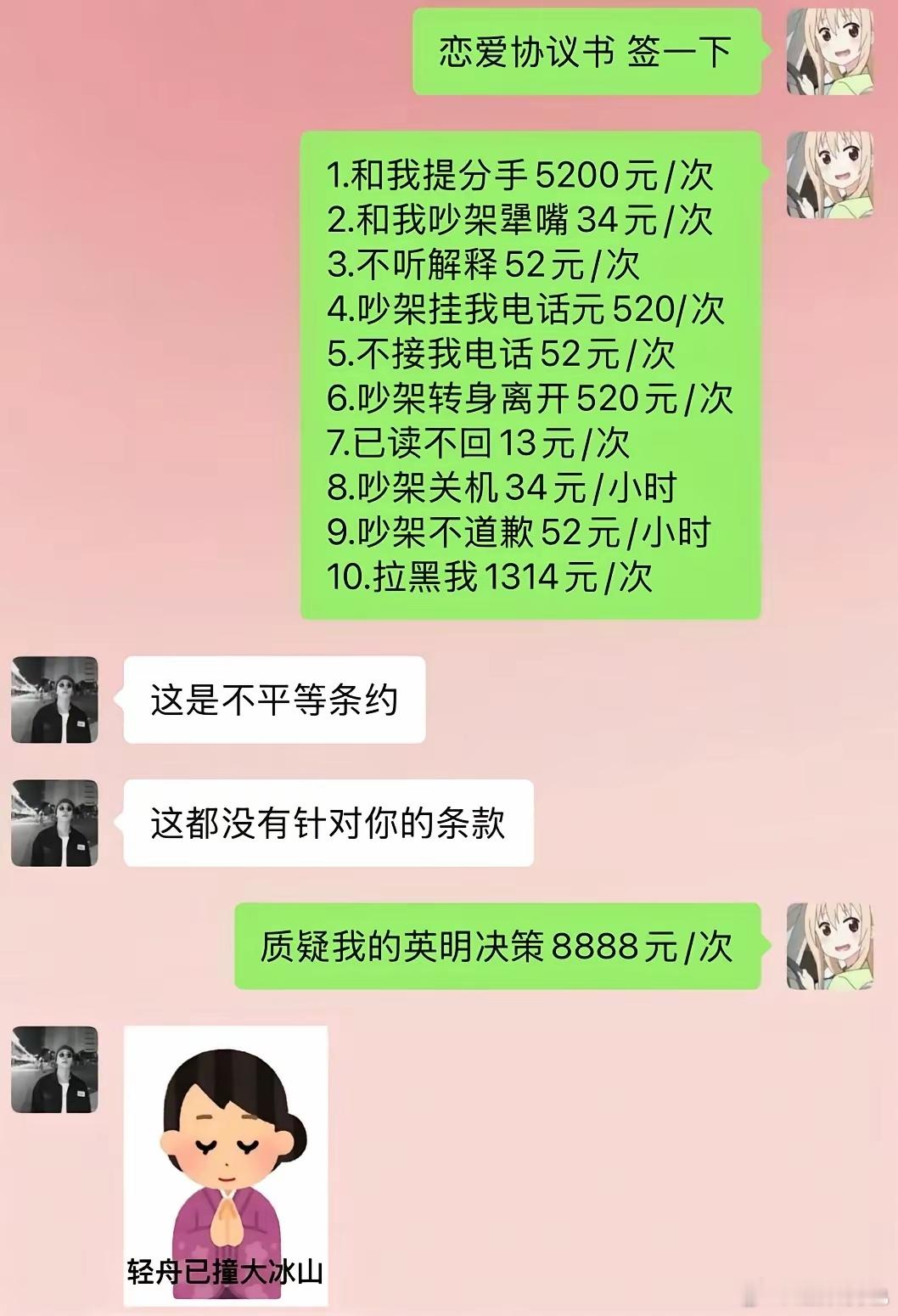 爱情不平等条约 ​​​