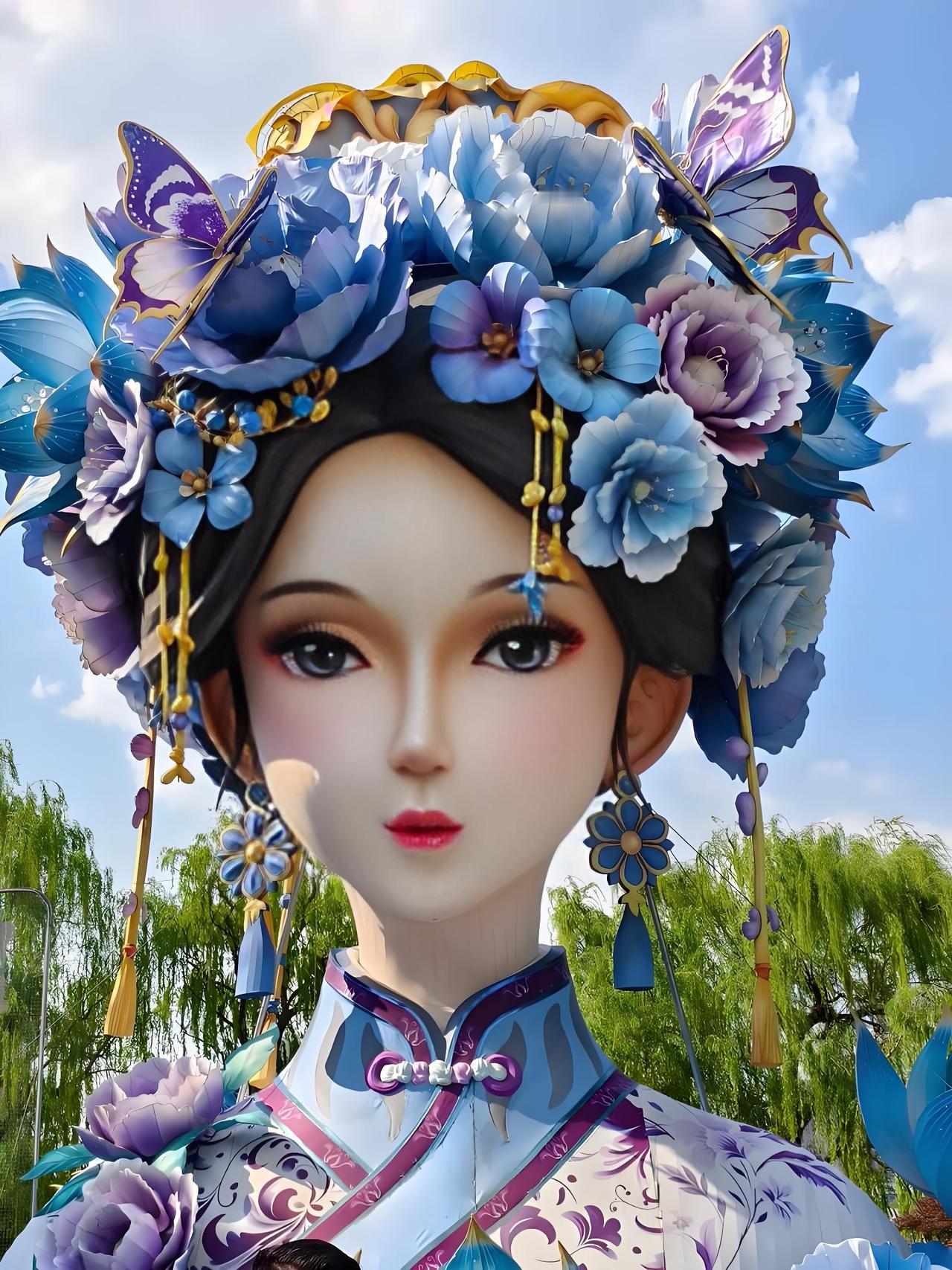 何方神圣夏雨荷，
一夜情后故事多。
虚拟人物当名片，
不是宣传而是作。
本是皇帝