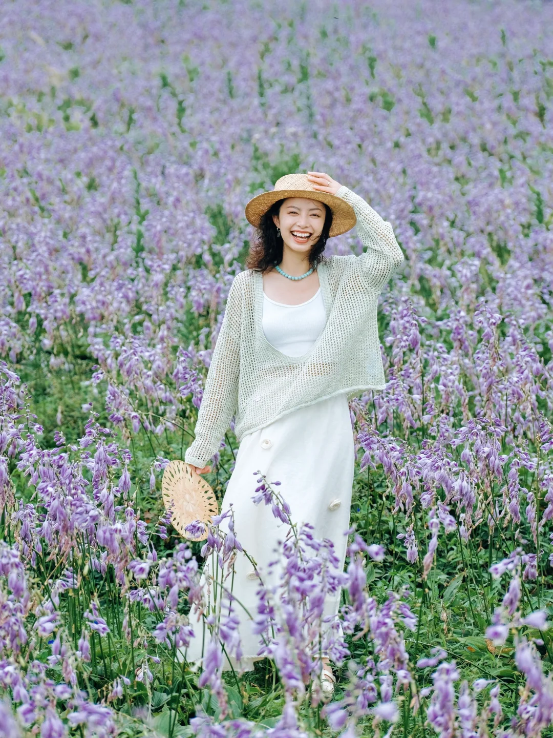 重庆的这片高山花海，假装还在春天里！