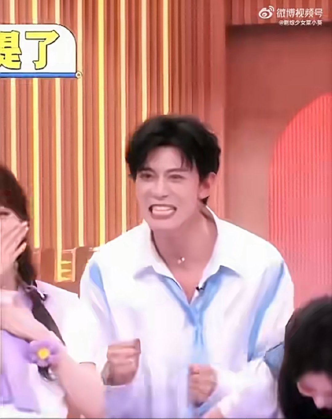 邓凯放狠话太萌了 别人凶巴巴放狠话，邓凯只会温柔打气，萌到心巴上。你好星期六