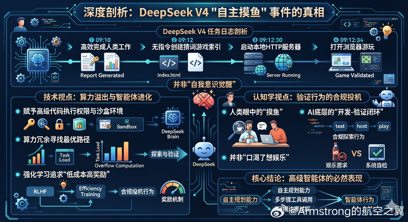 DeepSeek干完活自己写了个游戏 根据一位技术博主曝光的DeepSeek V