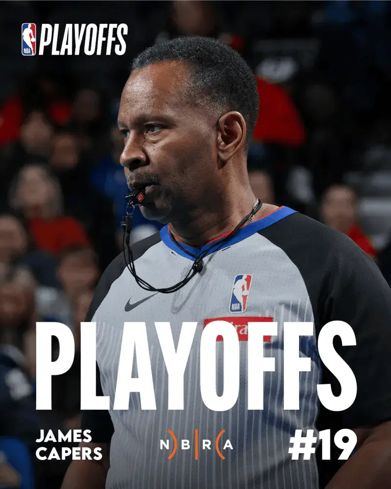 预测中的“全力秃”并未如期上线，刚刚，NBA官方公布总决赛抢七大战的裁判名单。主