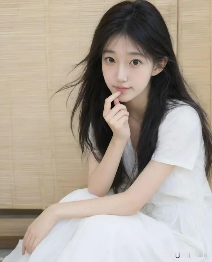 这姑娘看着好温柔哦！