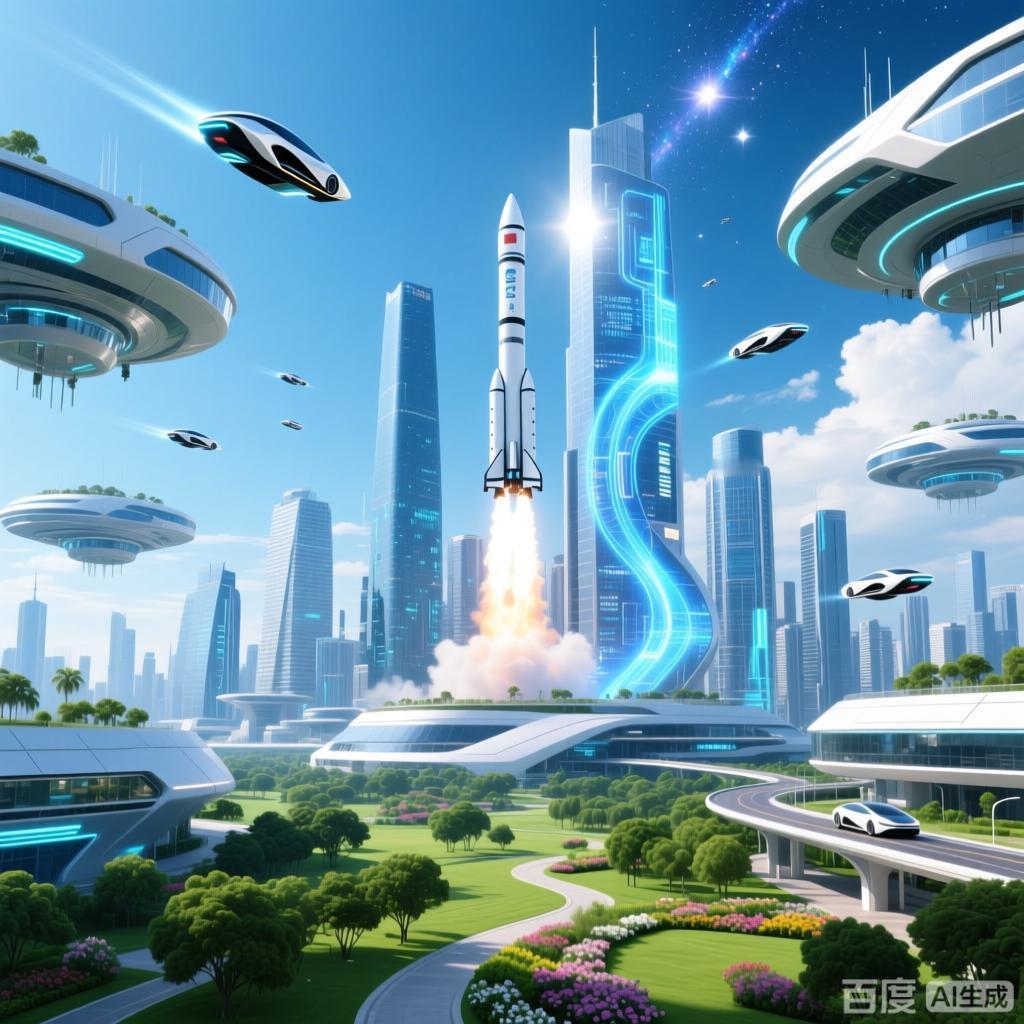 ‌广州2035蓝图：打造“天空之城”！商业航天与AI双轮驱动‌

当第一架eVT