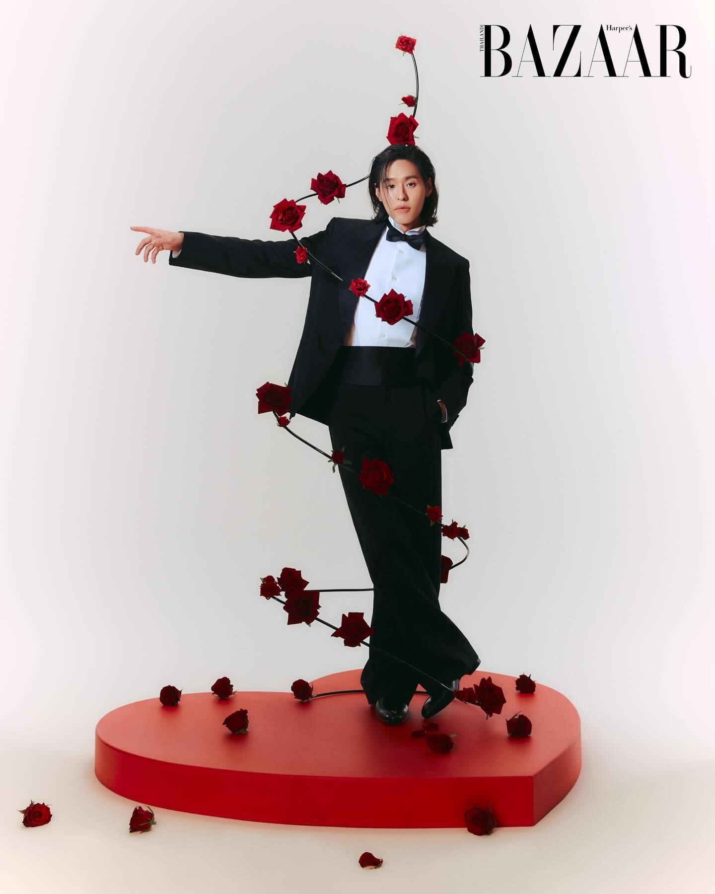 Billkin in Harper's Bazaar Thailand Febr