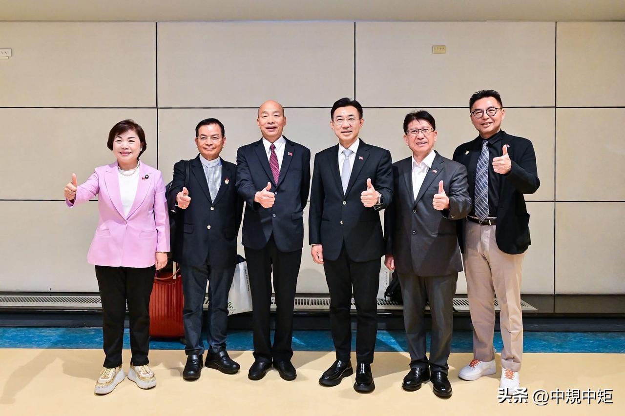 国民党立委陈菁徽今（28日）在脸书发文称，当晚前往机场迎接韩国瑜及刚结束赴美行程