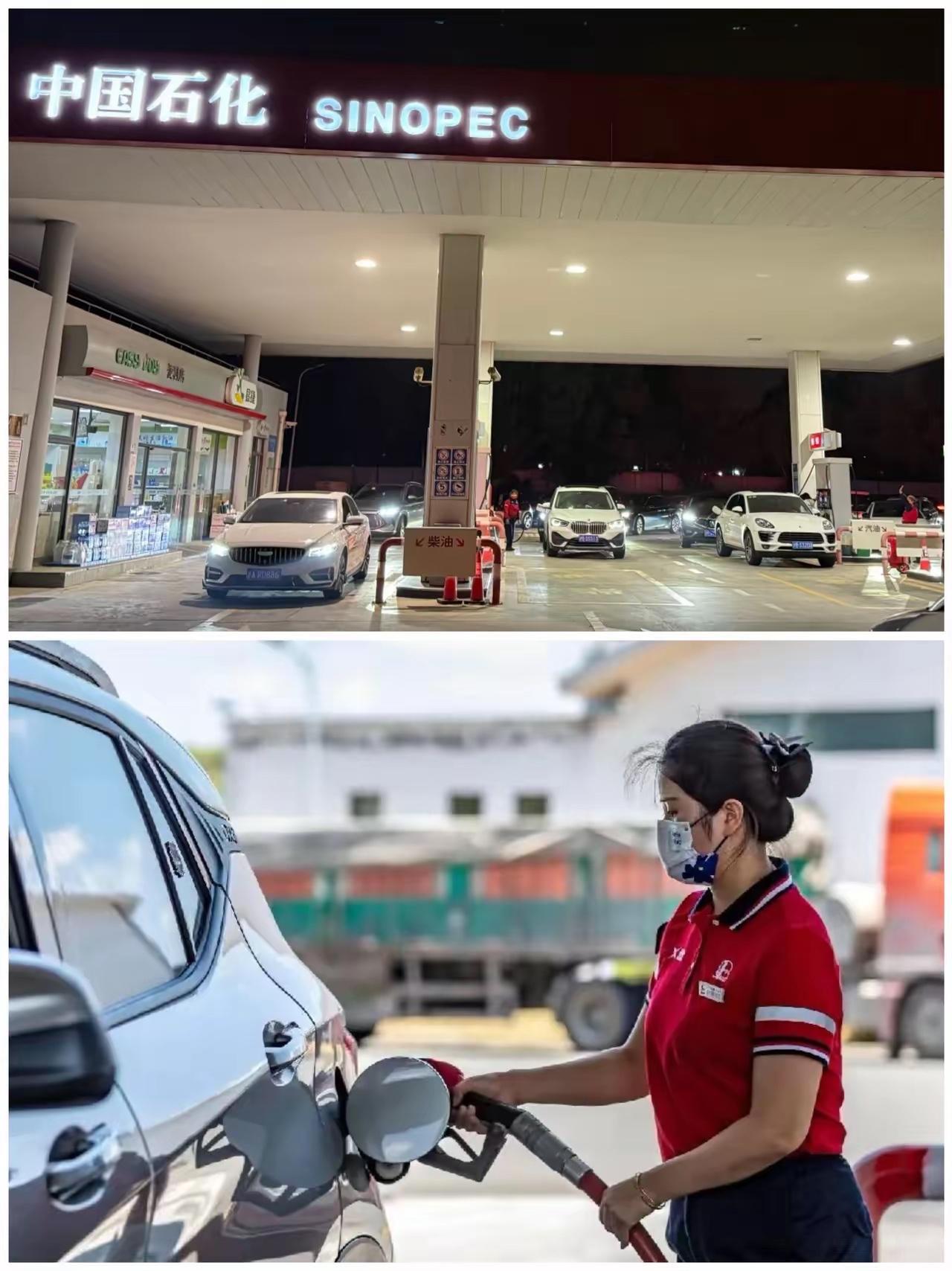 油价上涨，
最难过人的出现了，
不是加油站员工，不是排队加油的车主，而是卖油车的