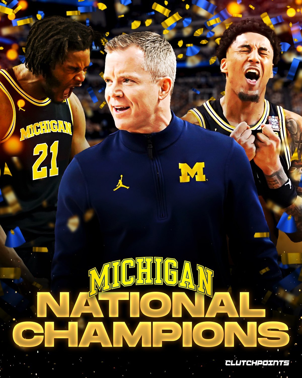 赫尔利输了！康涅狄格63-69不敌密歇根，密歇根时隔37年再次夺得NCAA冠军！