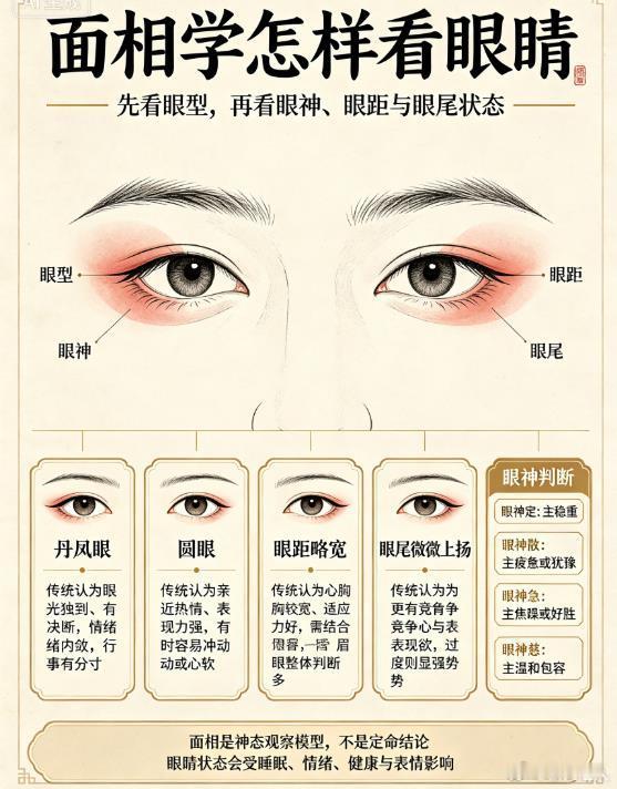 面相学怎样看眼睛面相 据说两眼大小不一的人无兄弟缘，较好诡辩，其双亲间也不太和睦