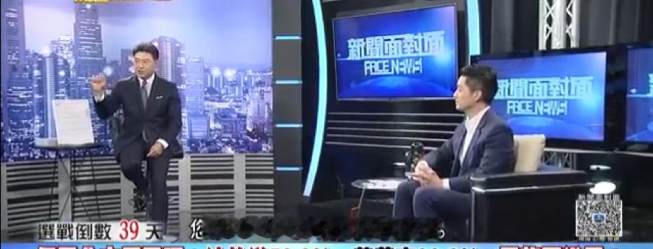 这几天，岛上很热闹，主要是据最新的民调显示，沈伯洋以50.3%力压蒋万安的33.