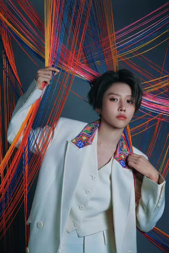 刘雨昕上城士活动造型刘雨昕上城士活动出图刘雨昕上城士活动造型，好看好看，