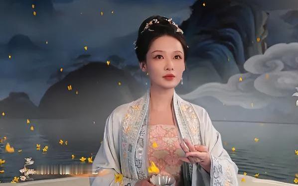 李沁这造型，直接美到春晚审美天花板了！
化身桂花神李清照穿非遗花罗登台，纹样复刻