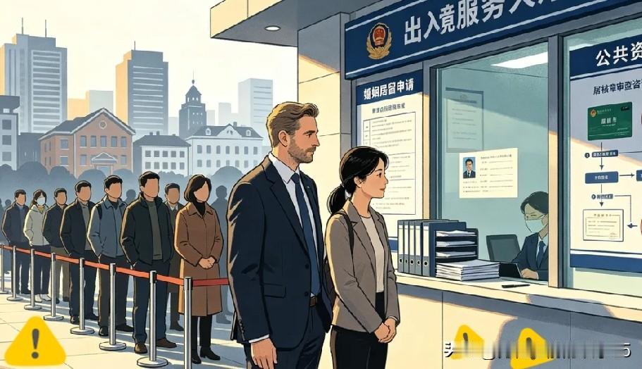 该收紧审批！   现在有个漏洞，外籍男性和东方大国女性结婚能申请永久居留权，但拿