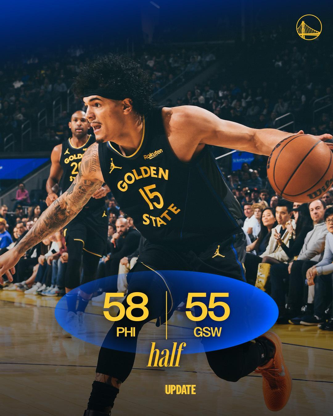 勇士好像被扣掉了2分？ 