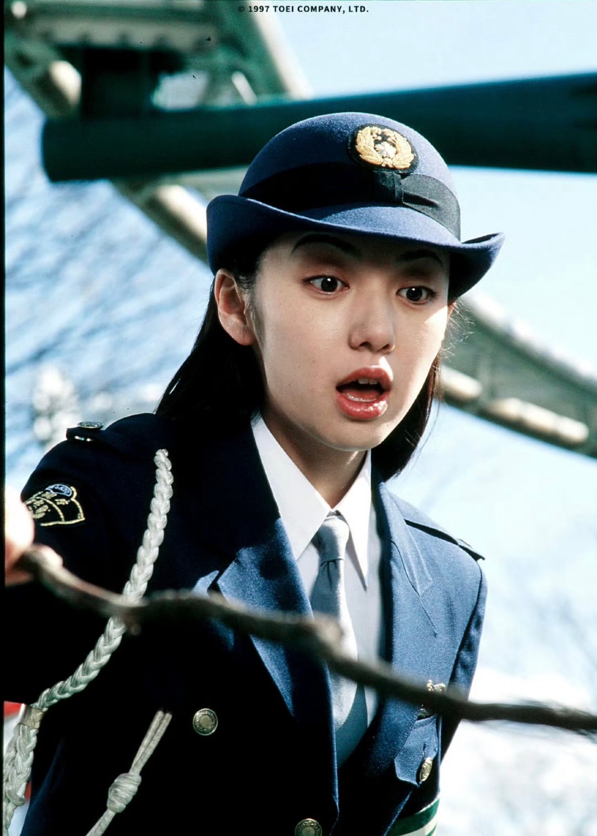 被评价今天这个造型很像铁甲小宝里面的女警，大家帮我看看，觉得像吗？[二哈]oot