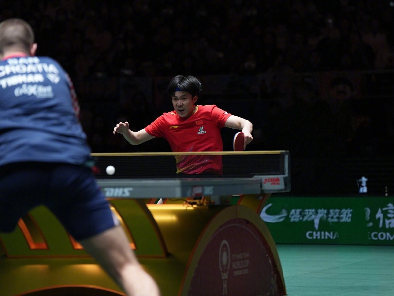 王楚钦孙颖莎vsa勒布伦袁嘉楠 这场混双对决太燃了！成都混团世界杯中，王楚钦/孙