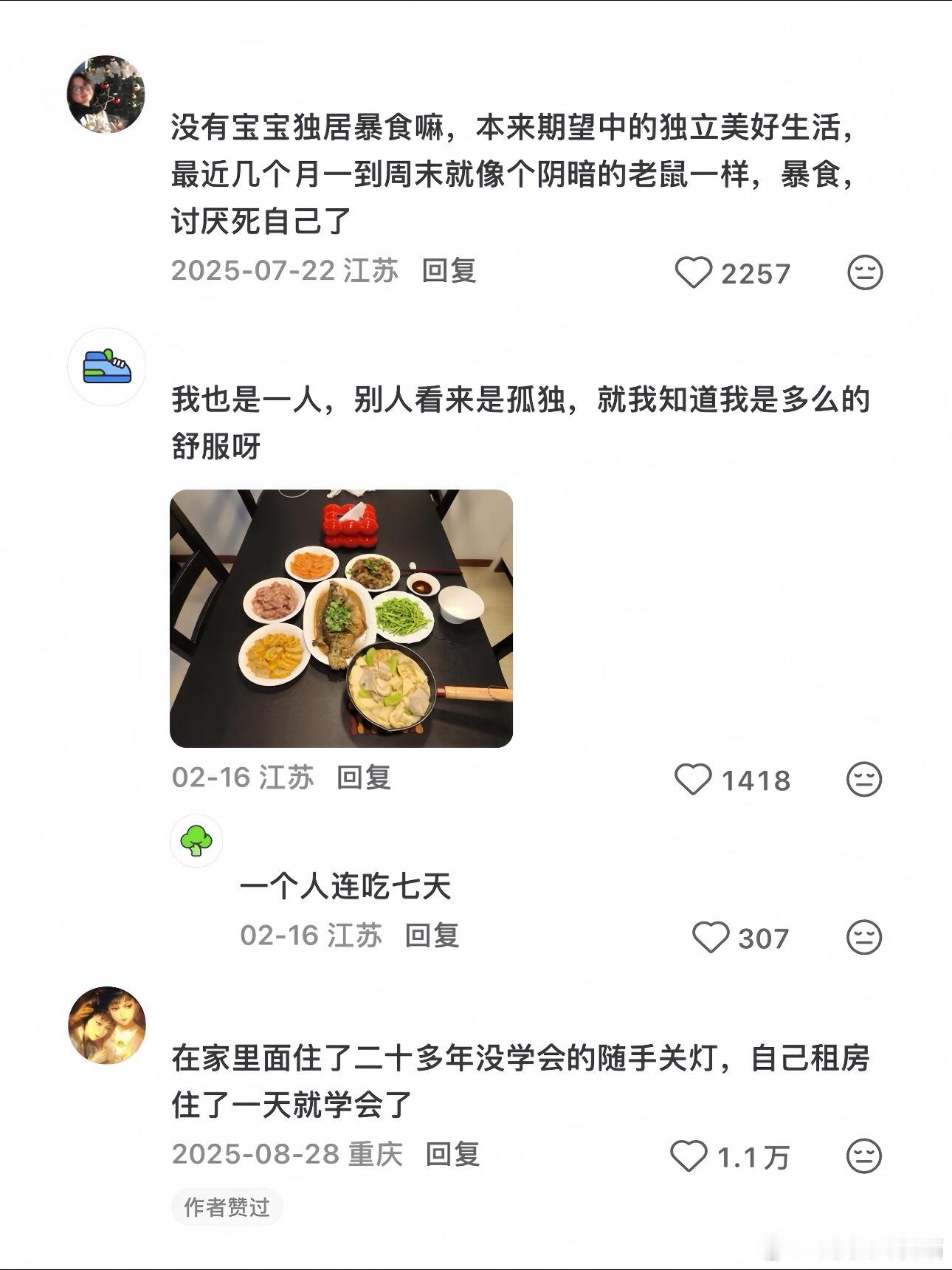 突然明白了独居的意义独居真的超级爽