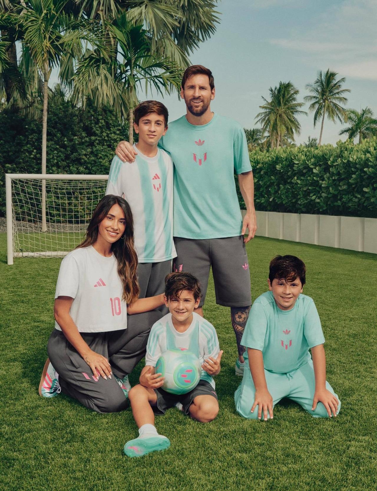 【真好啊一家人[好喜欢][好喜欢][好喜欢]】

梅西和安妞ins共创：足球和家