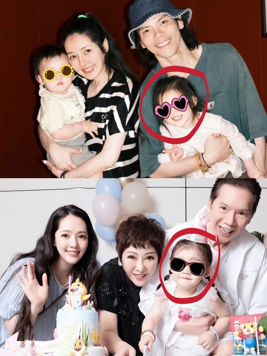 有一说一❗郭碧婷女儿也太好看了吧！！