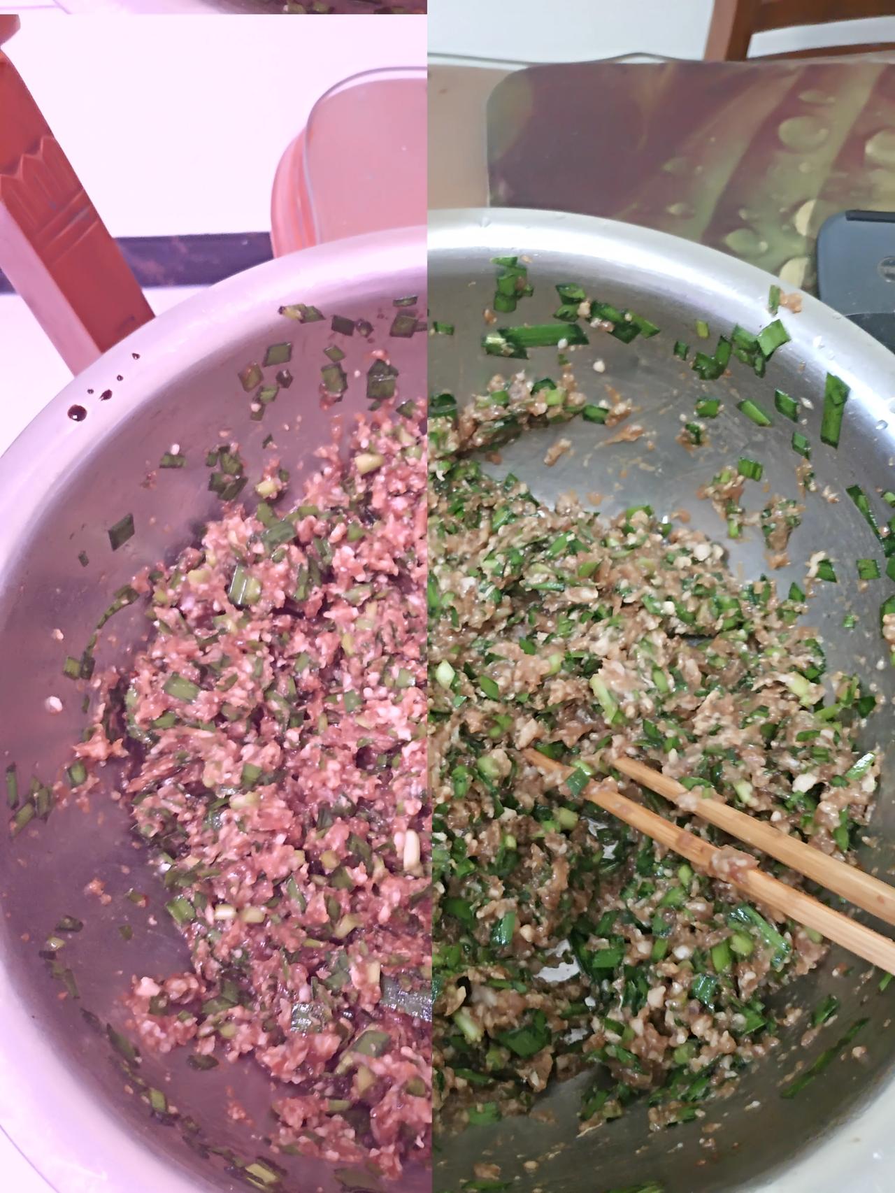 入伏天，老婆说吃饺子。和面，擀皮，包饺子，轻松搞定，12点，开吃。[呲牙][呲牙