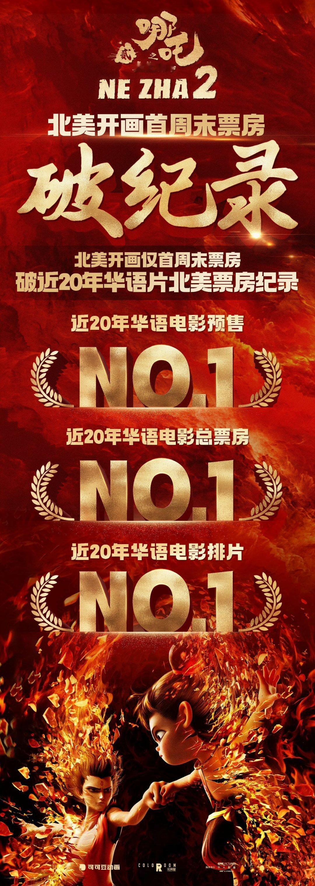 哪吒2票房120亿了 今天前十达成了，国内国外全部开花，各种刷新记录。小哪吒这波
