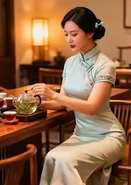 四块玉·眠未起
夜雨苏园，草堤长，
小榭幽香，蝶蕊忙。
西楼仕女，梦正长。
鸡鸣