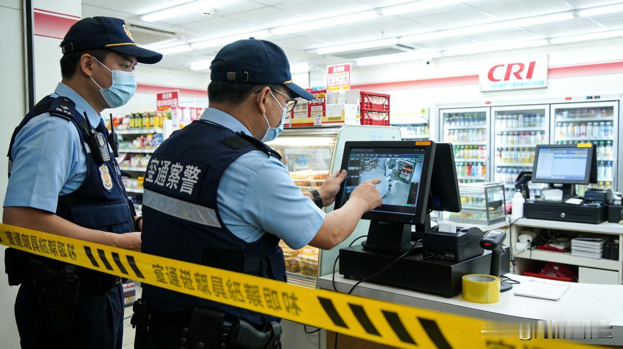 还有这事？2月23日桃园超商发生持刀抢劫，嫌犯抢完现金后直奔赌场，正在赌桌上的嫌