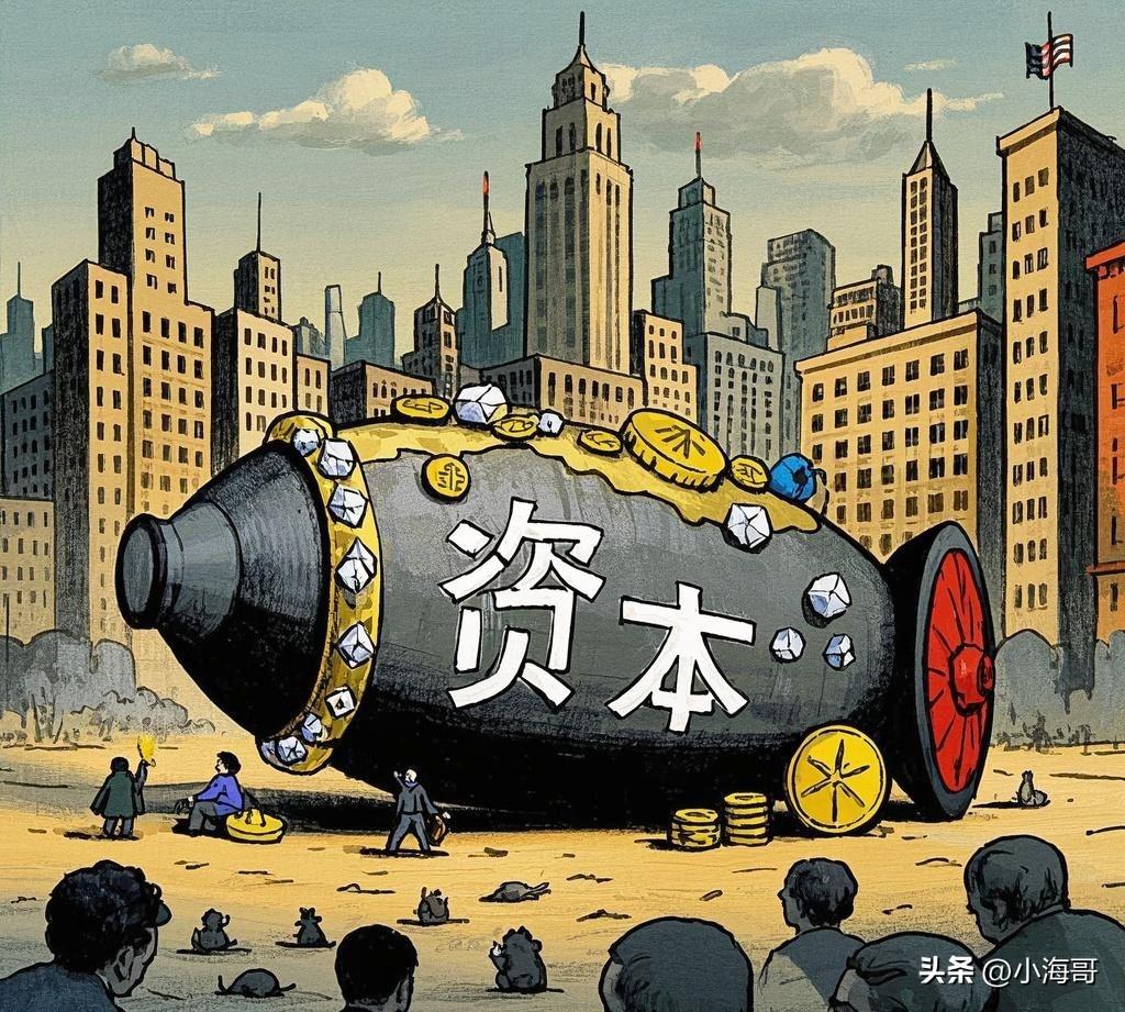 资本本身没有实体，它只是一种逐利的工具，但是当资本不断扩张形成力量之后，很多普通