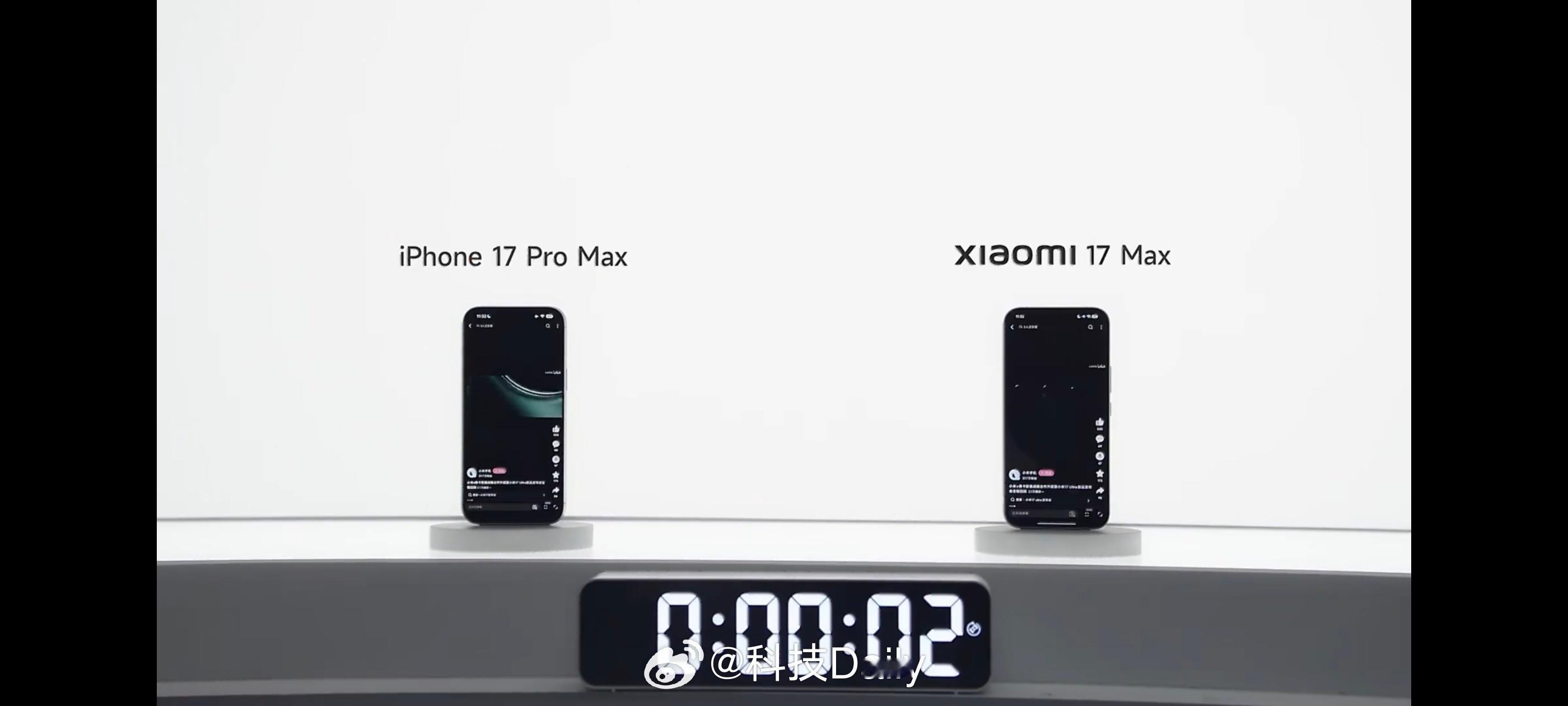 小米17Max续航实测超两台iPhone 真正的以1抵2呀，不愧是Max，800